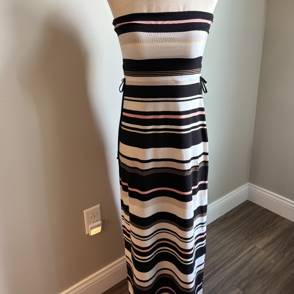 WHITE HOUSE BLACK MARKET Convertible Maxi Skirt/Midi Dress XS